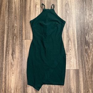 Dark Green Dress
